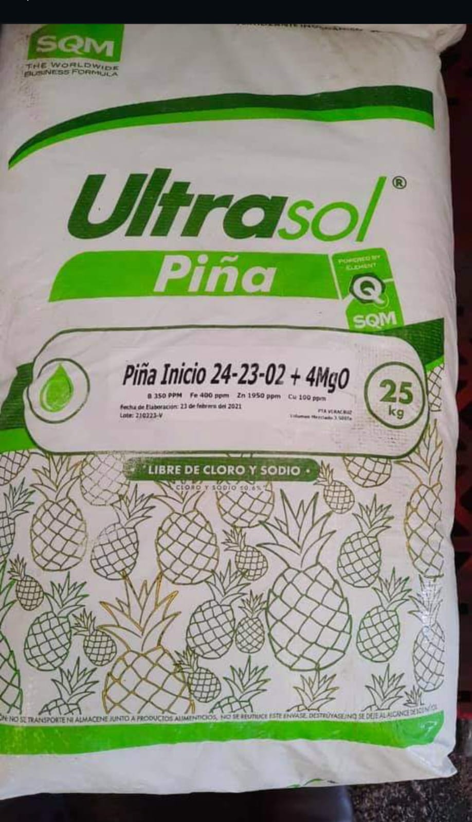 ultrasol piña